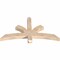 Ekena Millwork Davenport Smooth Timber Gable Bracket, Douglas Fir, 48"W x 26"H x 3 1/2"D x 3 1/2"F, 13/12 Pitch GBW048X26X0404DAV00SDF - alternate 4